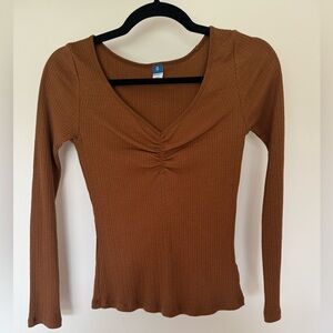 Old Navy Ribbed Long Sleeve Top